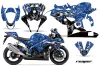 Suzuki GSXR 1000 Graphic Kit - 2005-2006 Reaper Blue