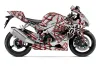 Suzuki GSXR 1000 Graphic Kit - 2005-2006 Widow Maker Red