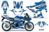 Suzuki GSXR 1000 Street Bike Custom Graphic Kit - 2001-2002