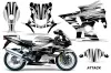 Suzuki GSXR 1000 Street Bike Custom Graphic Kit - 2001-2002