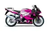 Suzuki GSXR 1000 Street Bike Graphic Kit - 2001-2002 Carbon X Pink