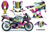 Suzuki GSXR 1000 Street Bike Graphic Kit - 2001-2002 Flashback