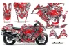 Suzuki GSXR 1300 Hayabusa Custom Graphic Kit - 2008-2020