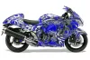 Suzuki GSXR 1300 Hayabusa Graphic Kit - 2008-2020 Deaden Blue