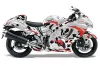 Suzuki GSXR 1300 Hayabusa Graphic Kit - 2008-2020 Expo Red