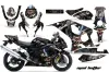 Suzuki GSXR 600 / 750 Graphic Kit - 2004-2005 Mad Hatter Black