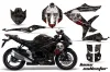 Suzuki GSXR 600 / 750 Graphic Kit - 2008-2010 Bone Collector Black