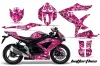 Suzuki GSXR 600 / 750 Graphic Kit - 2008-2010 Butterflies Pink