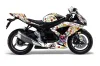 Suzuki GSXR 600 / 750 Graphic Kit - 2008-2010 Ed Hardy Love Kills Slowly White