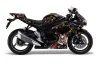 Suzuki GSXR 600 / 750 Graphic Kit - 2008-2010 Ed Hardy Pirates Black