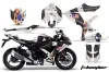 Suzuki GSXR 600 / 750 Graphic Kit - 2008-2010 T Bomber Black