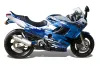 Suzuki GSXR 600F / 750F Katana Graphic Kit - 1988-1997 Carbon X Blue