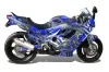 Suzuki GSXR 600F / 750F Katana Graphic Kit - 1988-1997 Deaden Blue