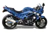 Suzuki GSXR 600F / 750F Katana Graphic Kit - 1988-1997 Reaper Blue