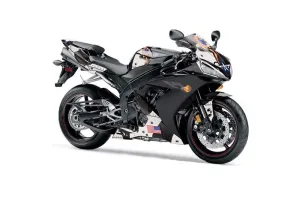 Yamaha R1 Graphic Kit - 2004-2005 T Bomber Black