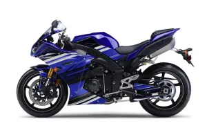Yamaha R1 Graphic Kit - 2010-2012 In Line Blue