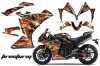 Yamaha R1 Graphic Kit - 2010-2012 Firestorm Black