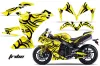 Yamaha R1 Graphic Kit - 2010-2012 Tribe Yellow