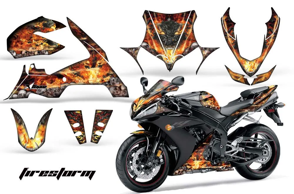 Yamaha R1 Custom Graphic Kit - 2010-2012