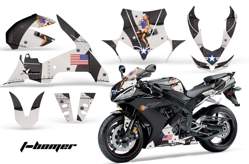 Yamaha R1 Custom Graphic Kit - 2010-2012