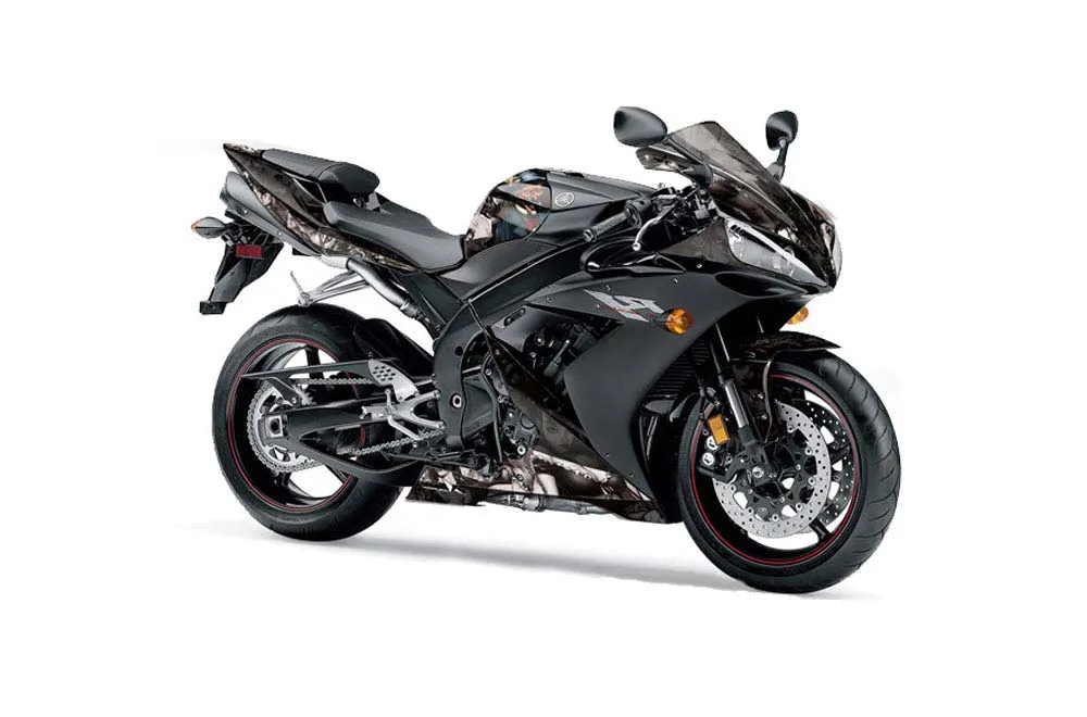 Yamaha R1 Graphic Kit - 2004-2005 Mad Hatter Black