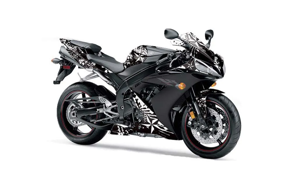 Yamaha R1 Graphic Kit - 2004-2005 Northstar White