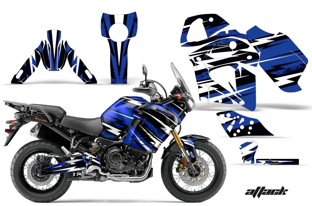 Yamaha Tenere 1200 Graphic Kit - 2012-2014 Attack Blue