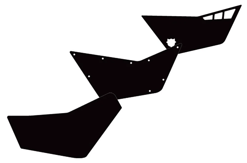 Arctic Cat Wildcat 1000 2 Door Graphics Kit -
