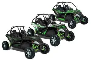 Arctic Cat Wildcat Custom Graphic Kit - 2012-2016