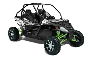 Arctic Cat Wildcat Graphic Kit - 2012-2016 Carbon X Black