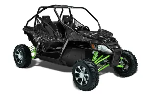 Arctic Cat Wildcat Graphic Kit - 2012-2016 Reaper Black