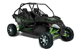Arctic Cat Wildcat Graphic Kit - 2012-2016 Widow Maker Green