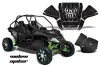 Arctic Cat Wildcat Custom Graphic Kit - 2012-2016