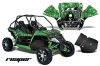 Arctic Cat Wildcat Graphic Kit - 2012-2016 Reaper Green