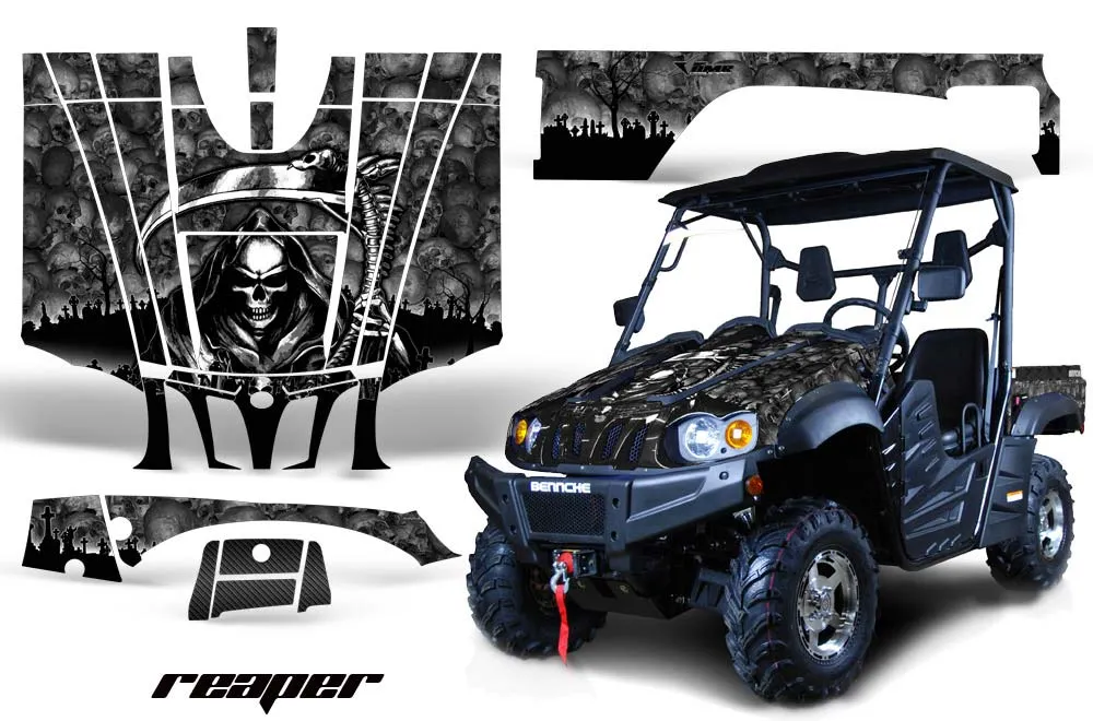 Bennche Big Horn Graphic Kit - All Years Reaper Black
