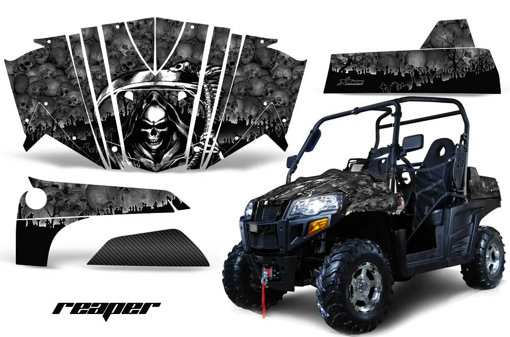Bennche Spire 800 Graphic Kit - All Years Reaper Black