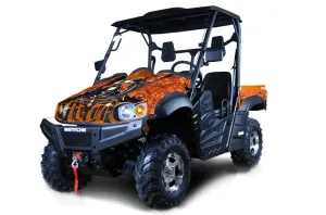 Bennche Big Horn Graphic Kit - All Years Reaper Orange