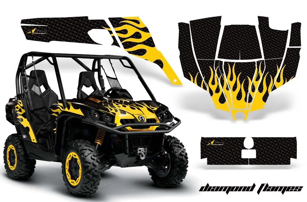 Can-Am Commander 1000 / 800 Custom Graphic Kit - All Years