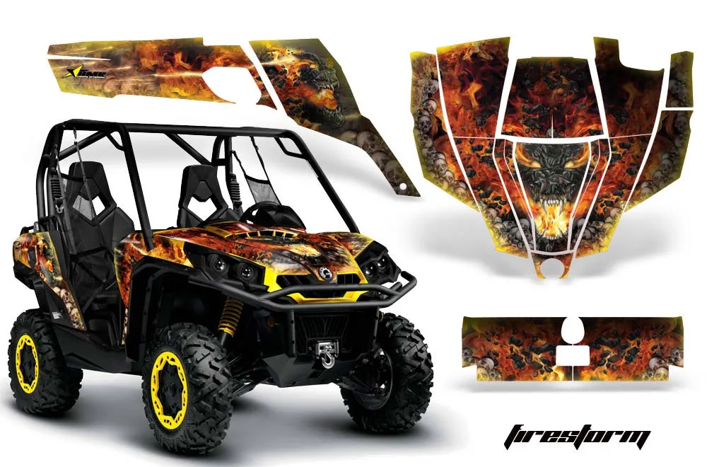 Can-Am Commander 1000 / 800 Custom Graphic Kit - All Years