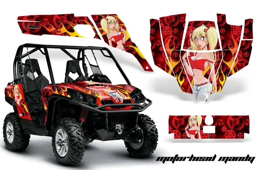 Can-Am Commander 1000 / 800 Custom Graphic Kit - All Years