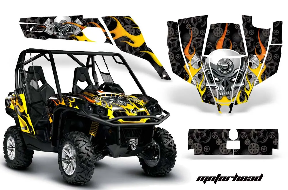 Can-Am Commander 1000 / 800 Custom Graphic Kit - All Years