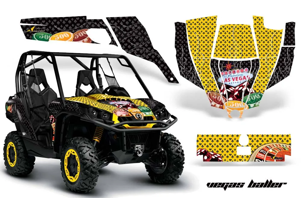Can-Am Commander 1000 / 800 Custom Graphic Kit - All Years