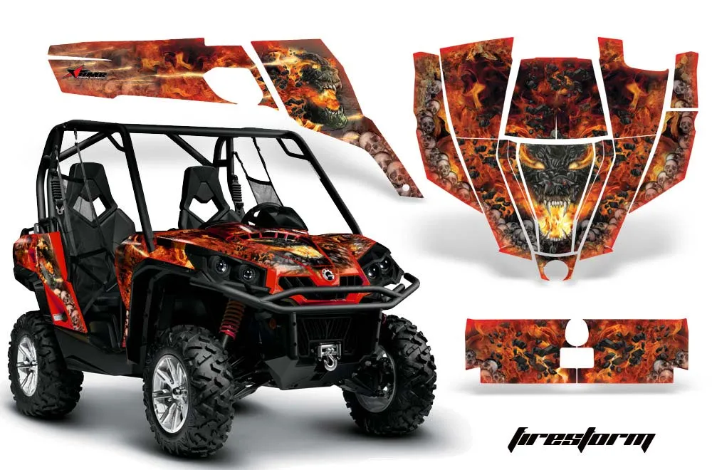 Can-Am Commander 1000 / 800 Custom Graphic Kit - All Years