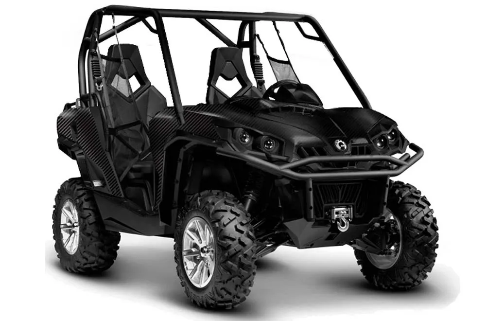 Can-Am Commander 1000 / 800 Graphic Kit - All Years Carbon Fiber