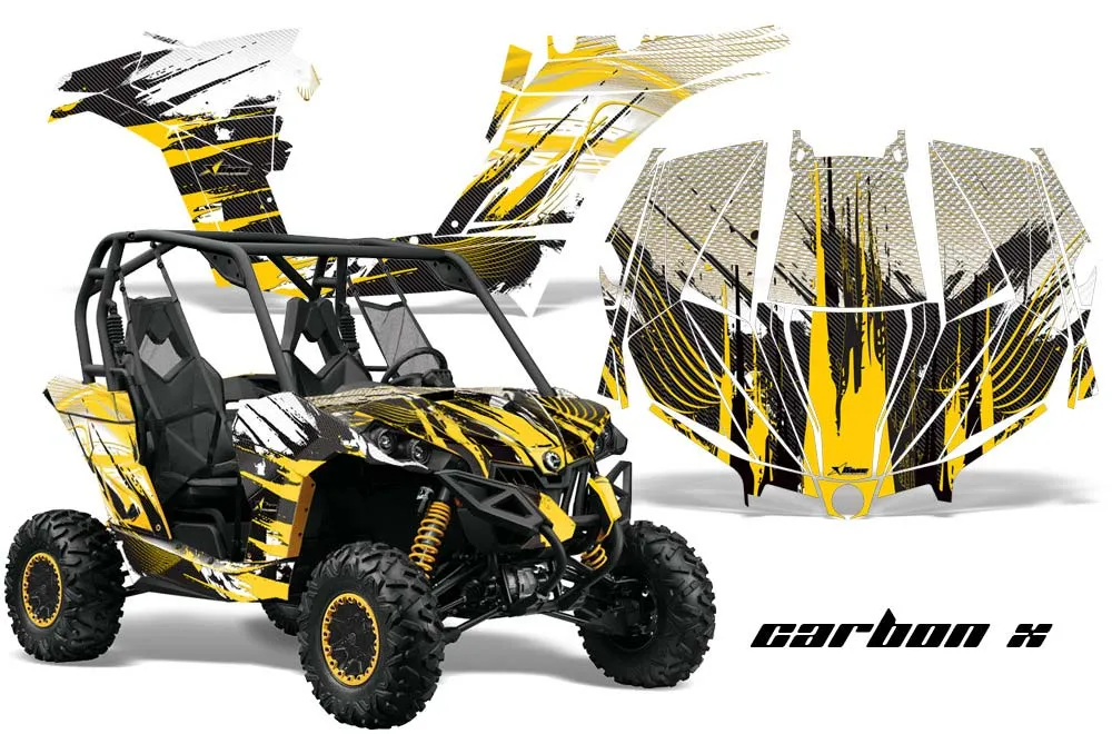 Can-Am Maverick 1000 X RS R Custom Graphic Kit - 2013-2016