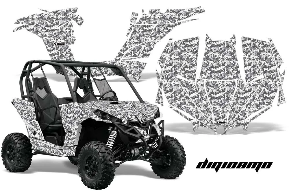 Can-Am Maverick 1000 X RS R Custom Graphic Kit - 2013-2016