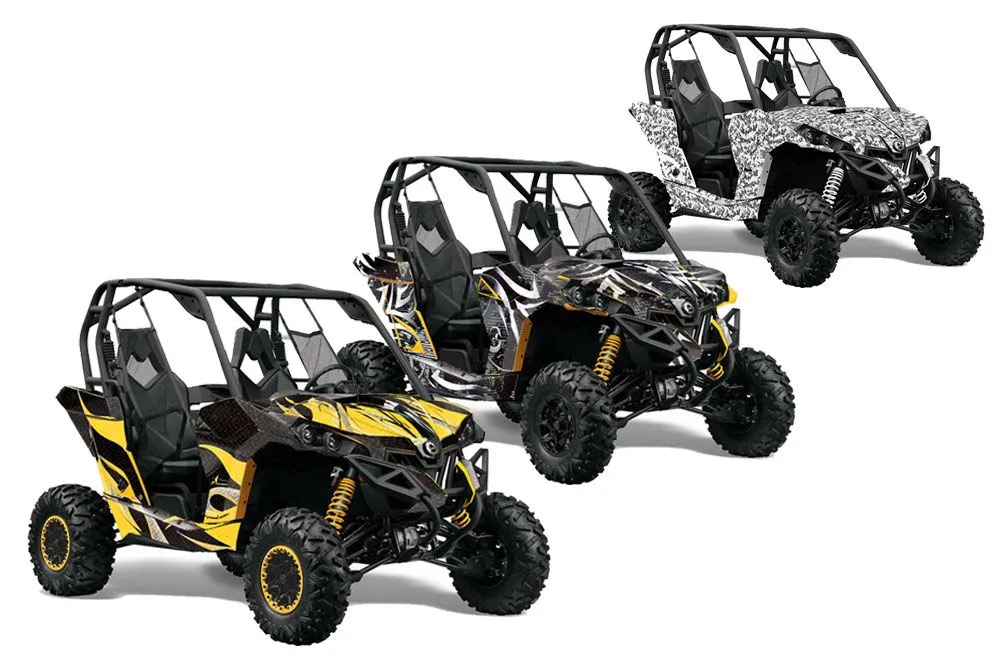 Can-Am Maverick 1000 X RS R Custom Graphic Kit - 2013-2016
