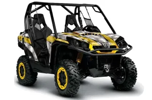 Can-Am Commander 1000 / 800 Graphic Kit - All Years Bullet Proof Yellow