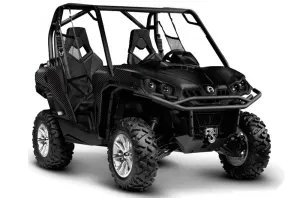 Can-Am Commander 1000 / 800 Graphic Kit - All Years Carbon Fiber