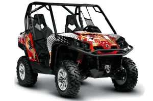 Can-Am Commander 1000 / 800 Graphic Kit - All Years Jackpot White